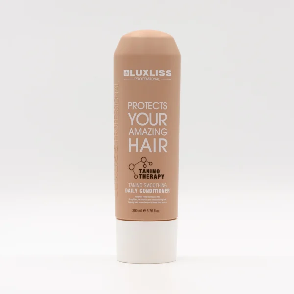LUXLISS Tanino Smoothing Conditioner - Ежедневен Изглаждащ Балсам Танино 200мл