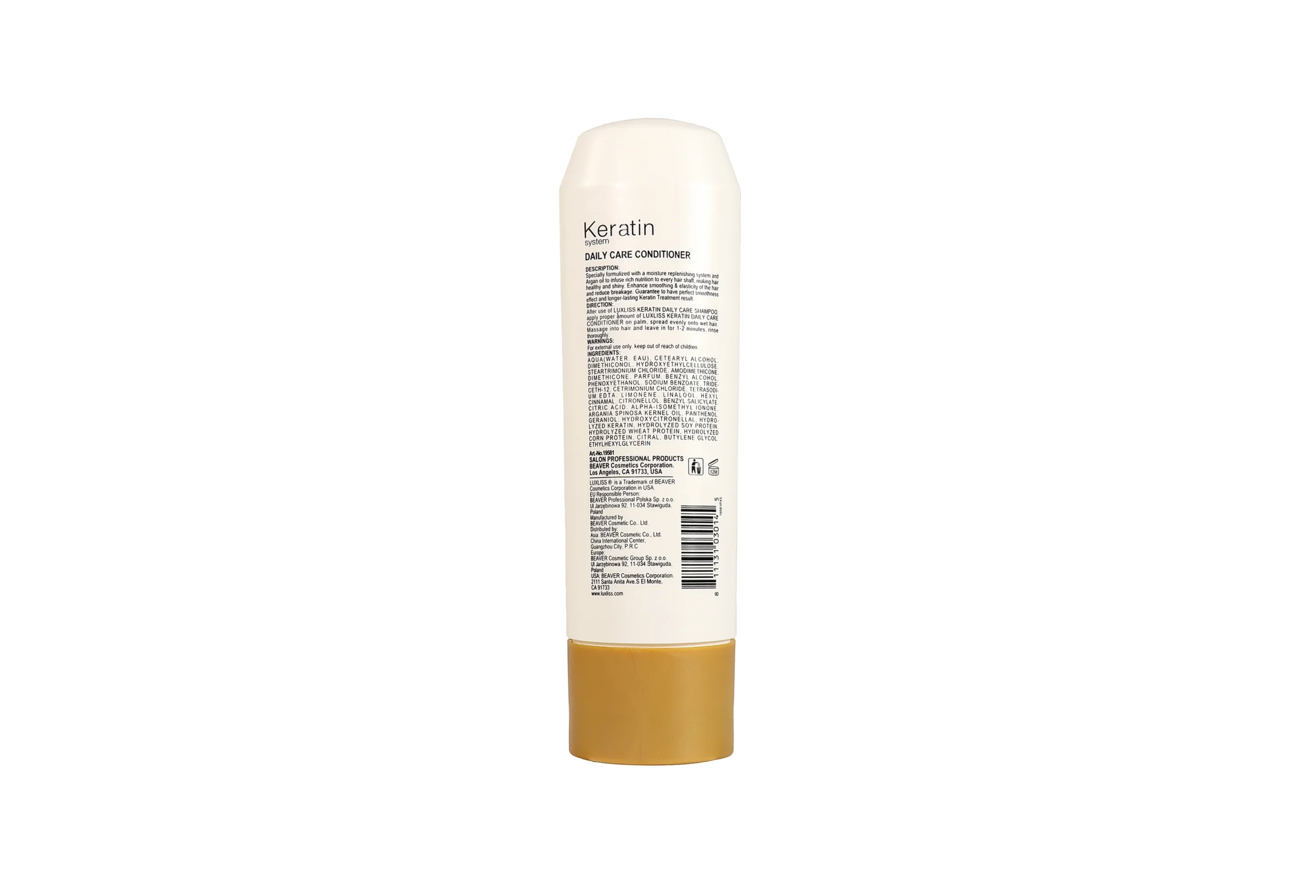 LUXLISS Keratin Daily Care Балсам 200ML - Image 2