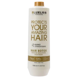 LUXLISS Nano Заглаждаща и уплътняваща трайна терапия с кератин 1000ML