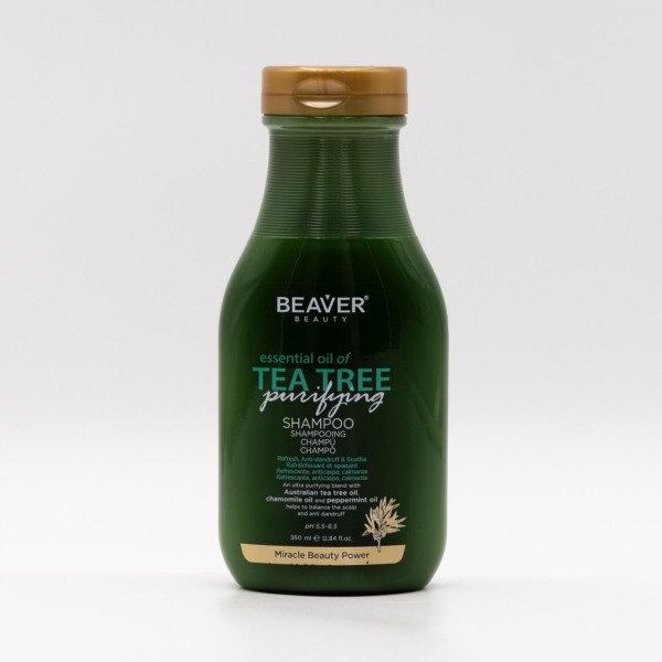 Beaver Professional Tea Tree Shampoo 350 ml - Шампоан с чаено дърво