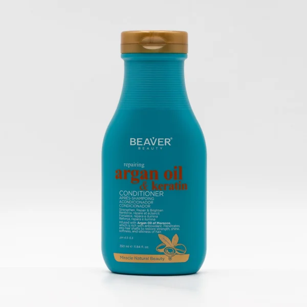 Beaver Repairing Argan Oil & Keratin Conditioner - Възстановяващ Балсам с Арган и Кератин 350мл