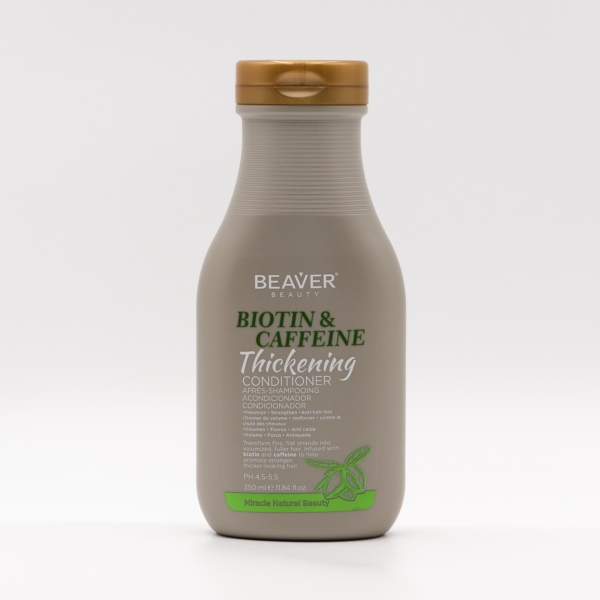 BEAVER Strengthening Conditioner with Biotin & Caffeine 350мл- Кондиционер с Биотин и Кофеин