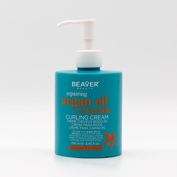Argan oil & Keratin Curl Cream 250ml