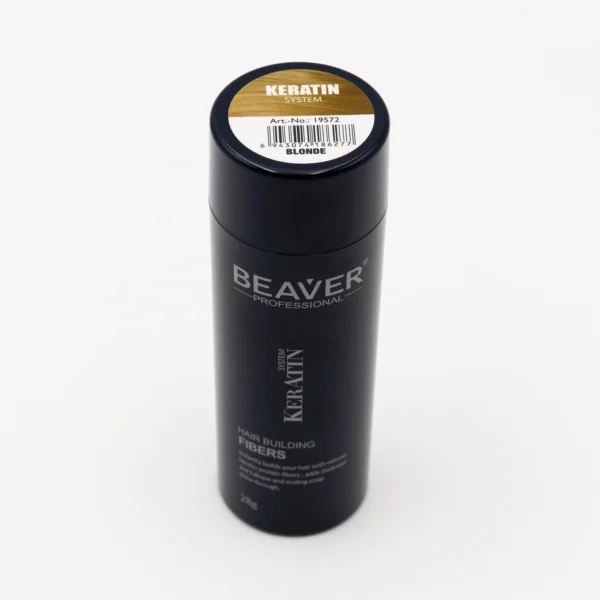 BEAVER Keratin Hair Building Fibers – Кератинови фибри за уплътняване на косата 28гр. - Blonde