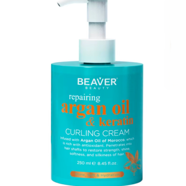 Argan oil & Keratin Curl Cream 250ml