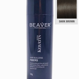 BEAVER Keratin Hair Building Fibers – Кератинови фибри за уплътняване на косата 28гр. - Dark Brown