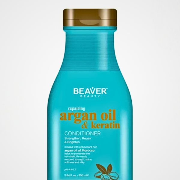 Beaver Beauty Repairing Argan Oil & Keratin Conditioner-350мл.
