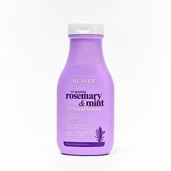 BEAVER Professional Rosemary & Mint Strengthening Shampoo- 350мл