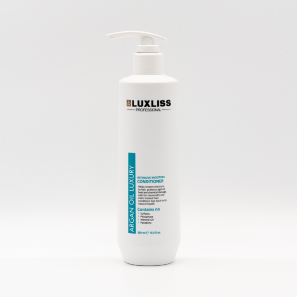LUXLISS ARGAN OIL LUXURY Conditioner Интензивен хидратиращ балсам 500ml